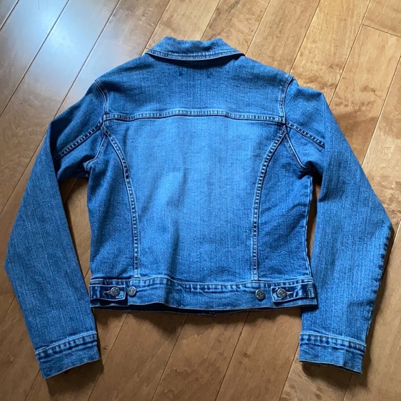 Roots Womens Vintage Denim Jacket Sz M - Picture 6 of 9